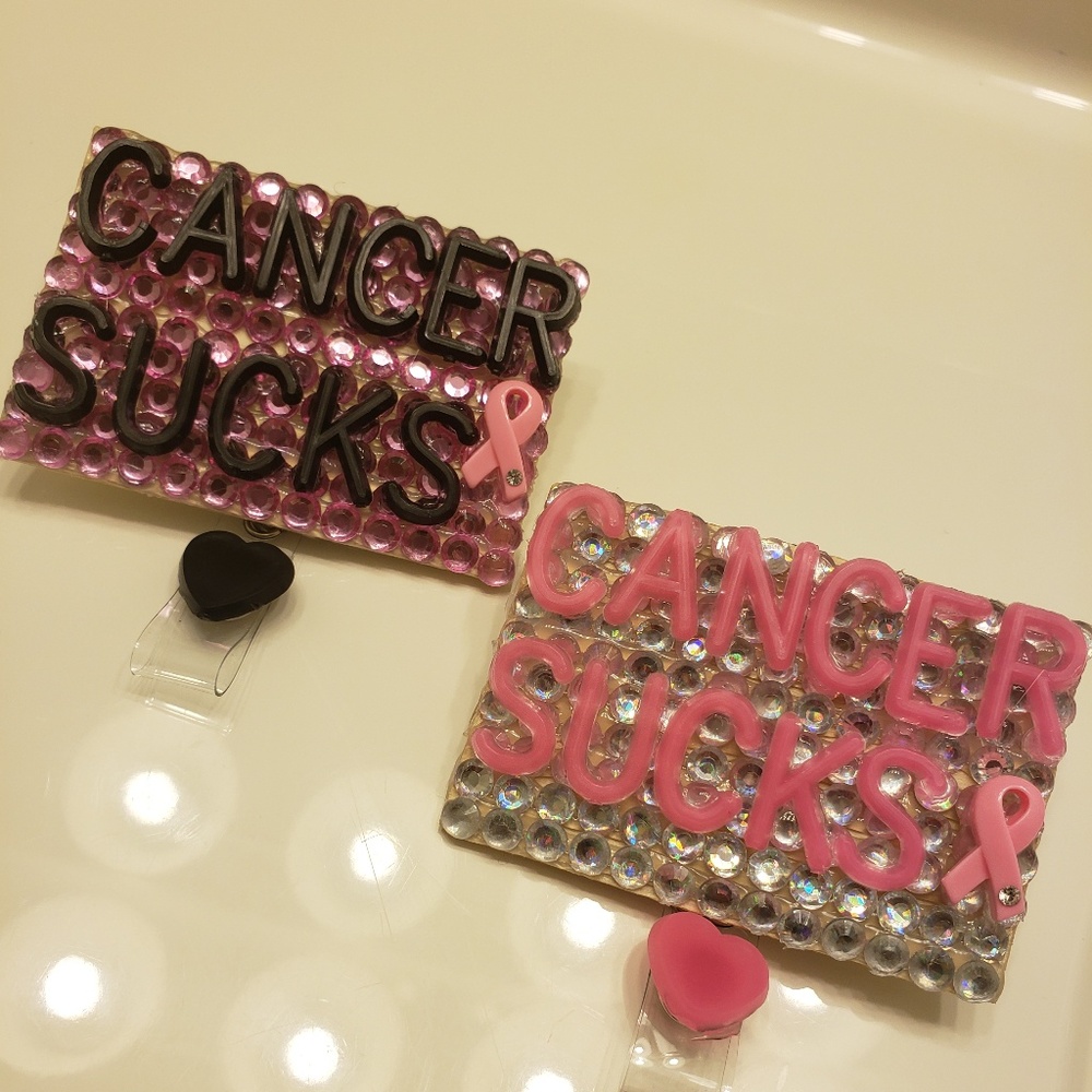 Handmade i.d. badges retractable (set of 2)